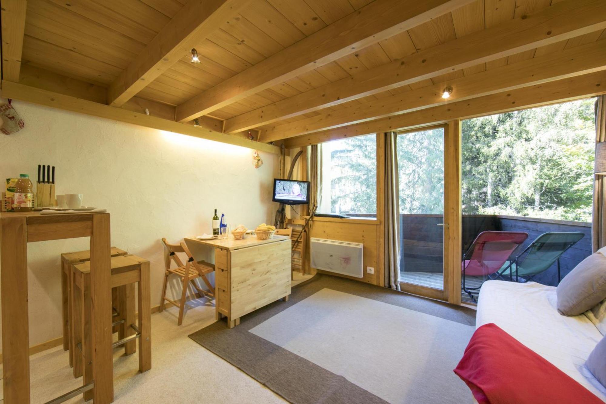 Residence Grand Roc - Ancolies 104 - Happy Rentals Chamonix Værelse billede