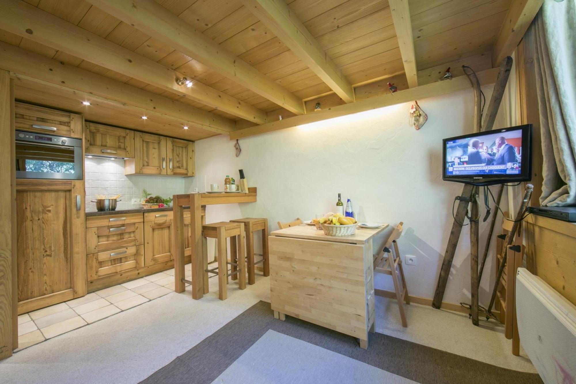 Residence Grand Roc - Ancolies 104 - Happy Rentals Chamonix Værelse billede